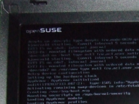 OpenSuSE boot screen