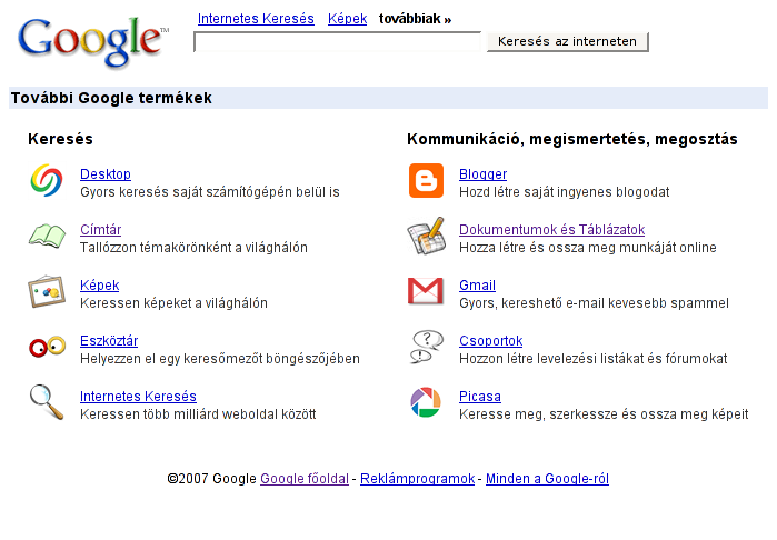magyar nyelvű google alkalmazások