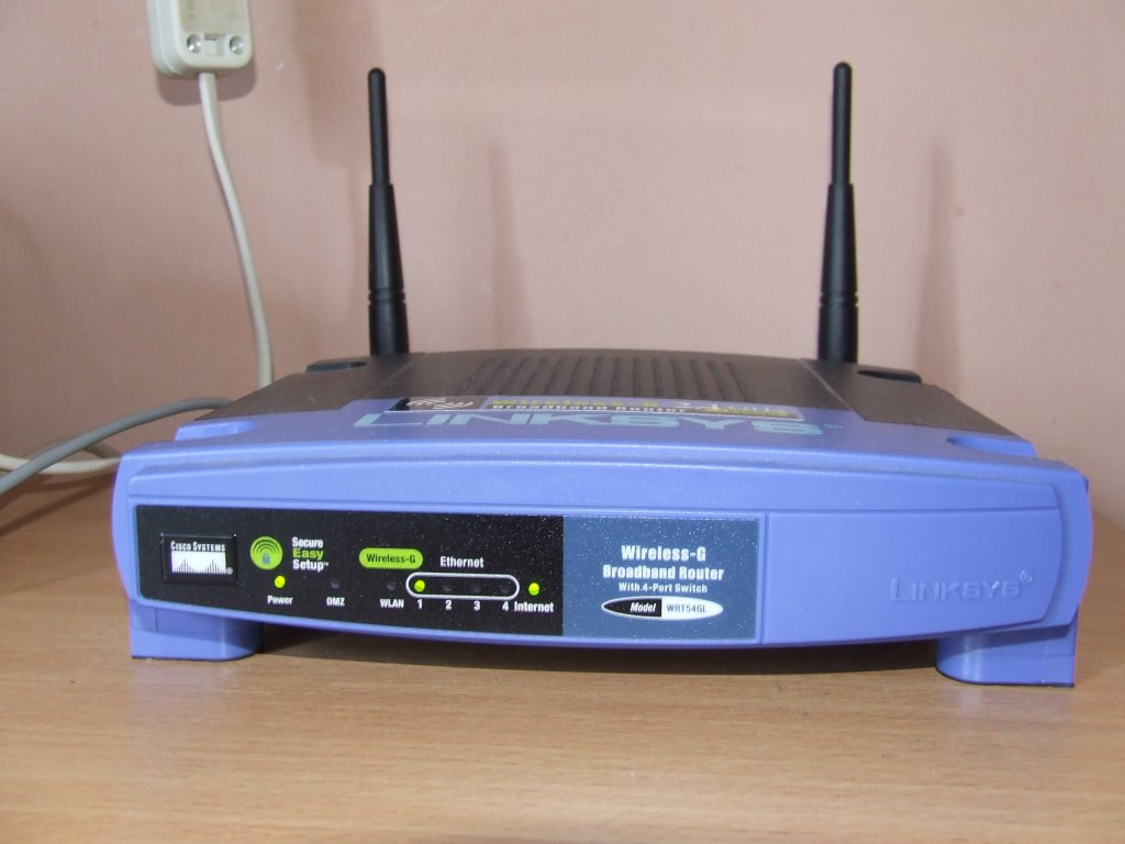 Настройка роутера linksys wrt54gl