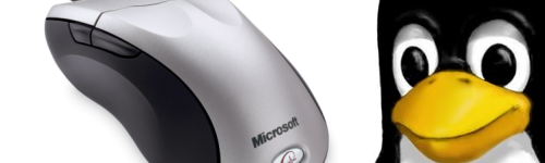 Microsoft Intellimouse Explorer 4.0a és Tux